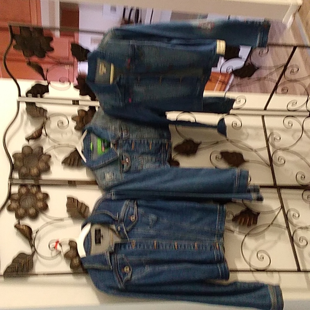 I am selling 4 Jean Jackets at a Awesome deal!!